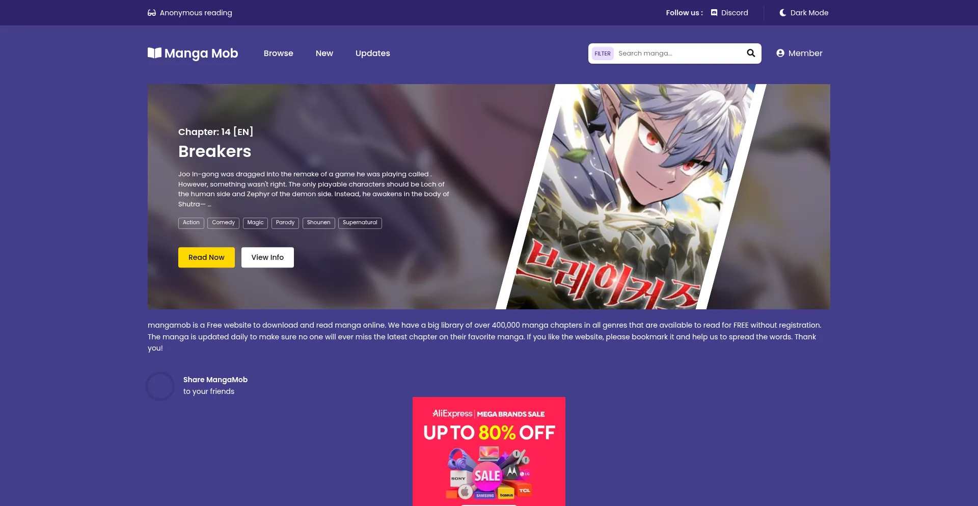Mangamob.com é Seguro e Confiável?