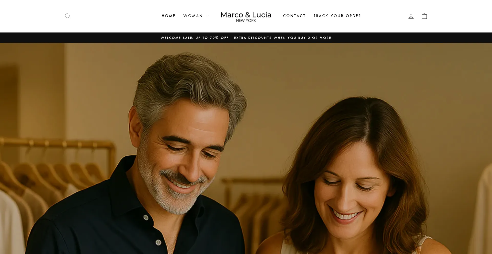 Website screenshot of Marco-lucia.com