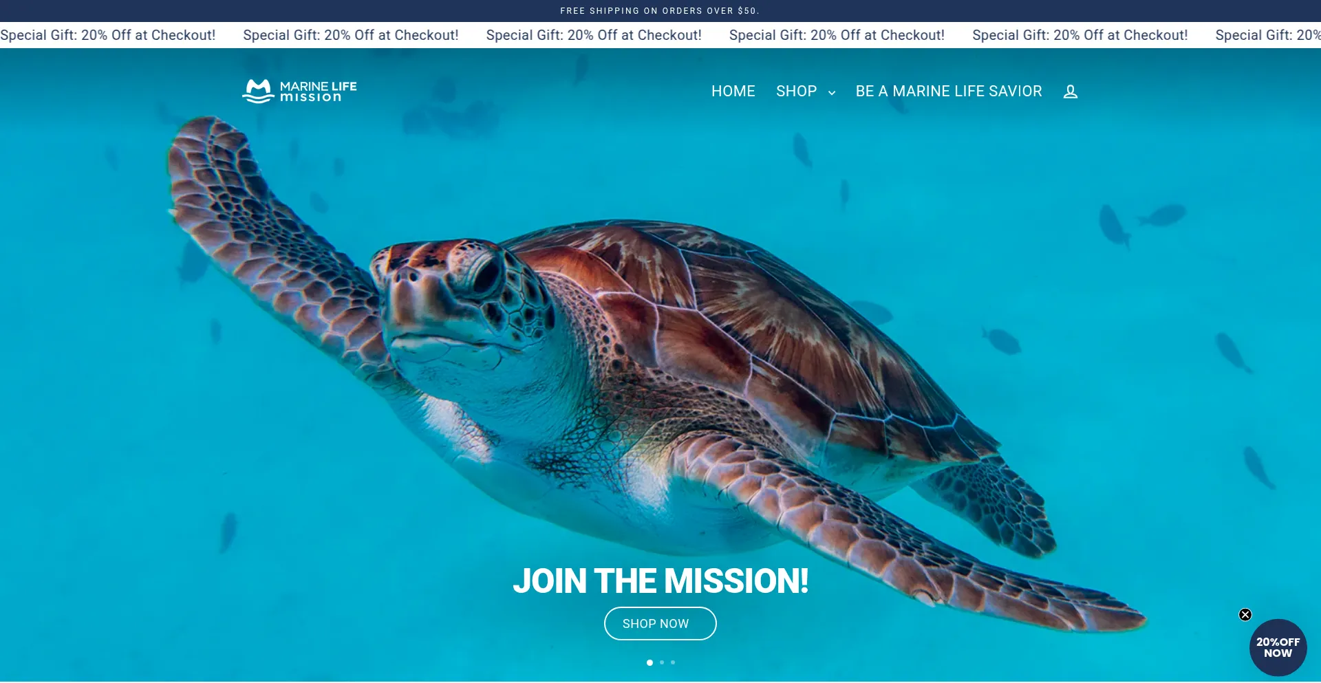 Marinelifemission.org é Seguro e Confiável?