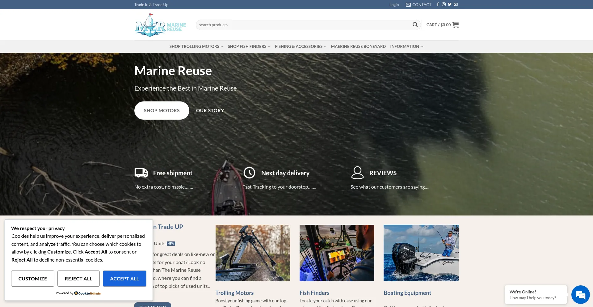Marinereuse.com é Seguro e Confiável?