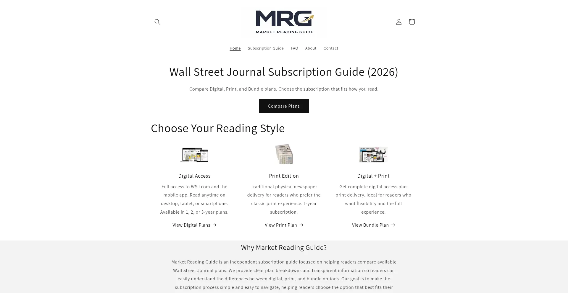 Marketreadingguide.com