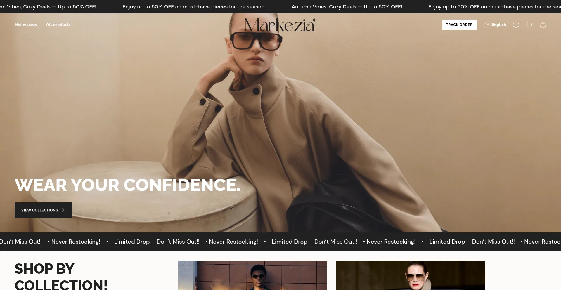 Markezan.nl Screenshot