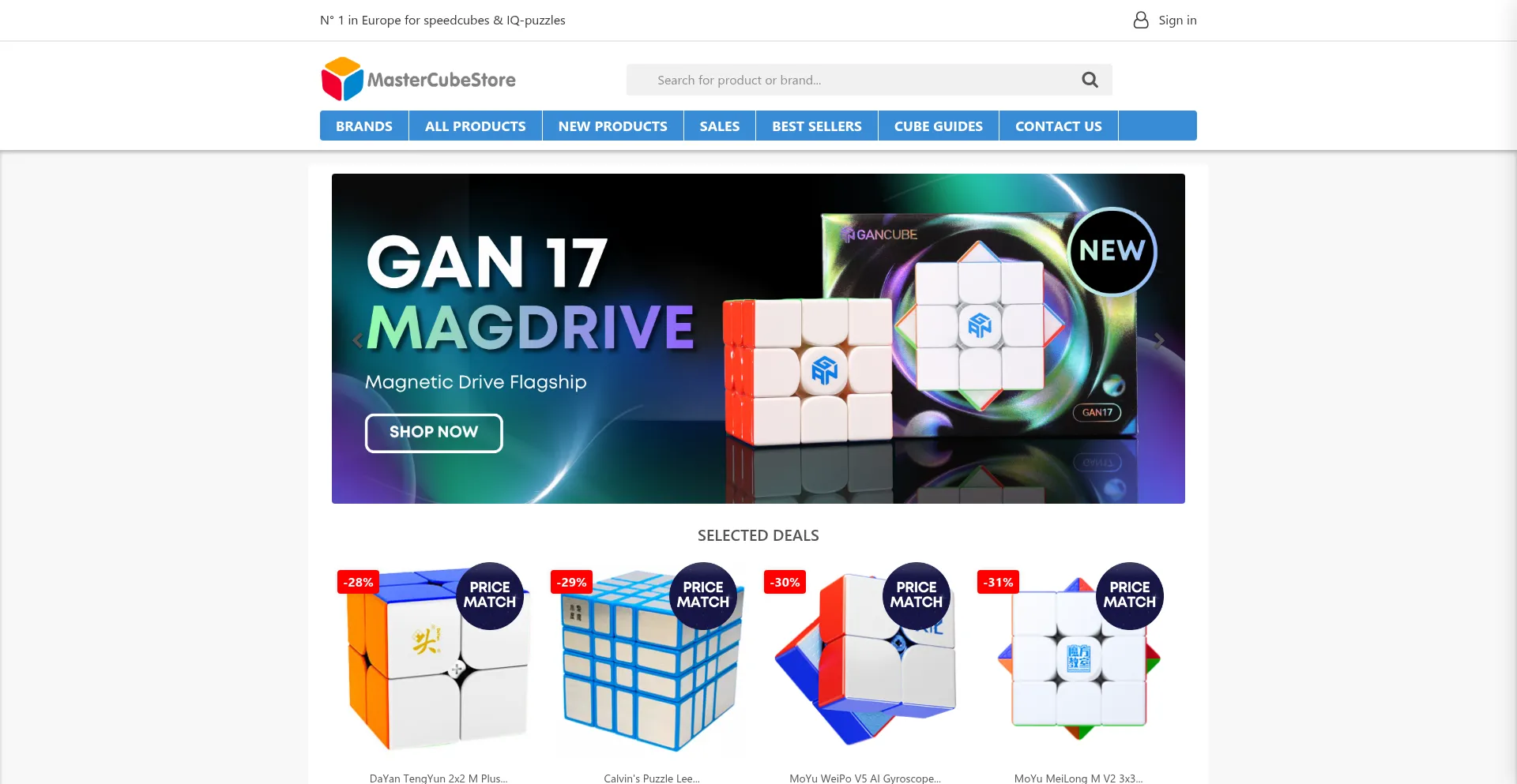 Mastercubestore.com