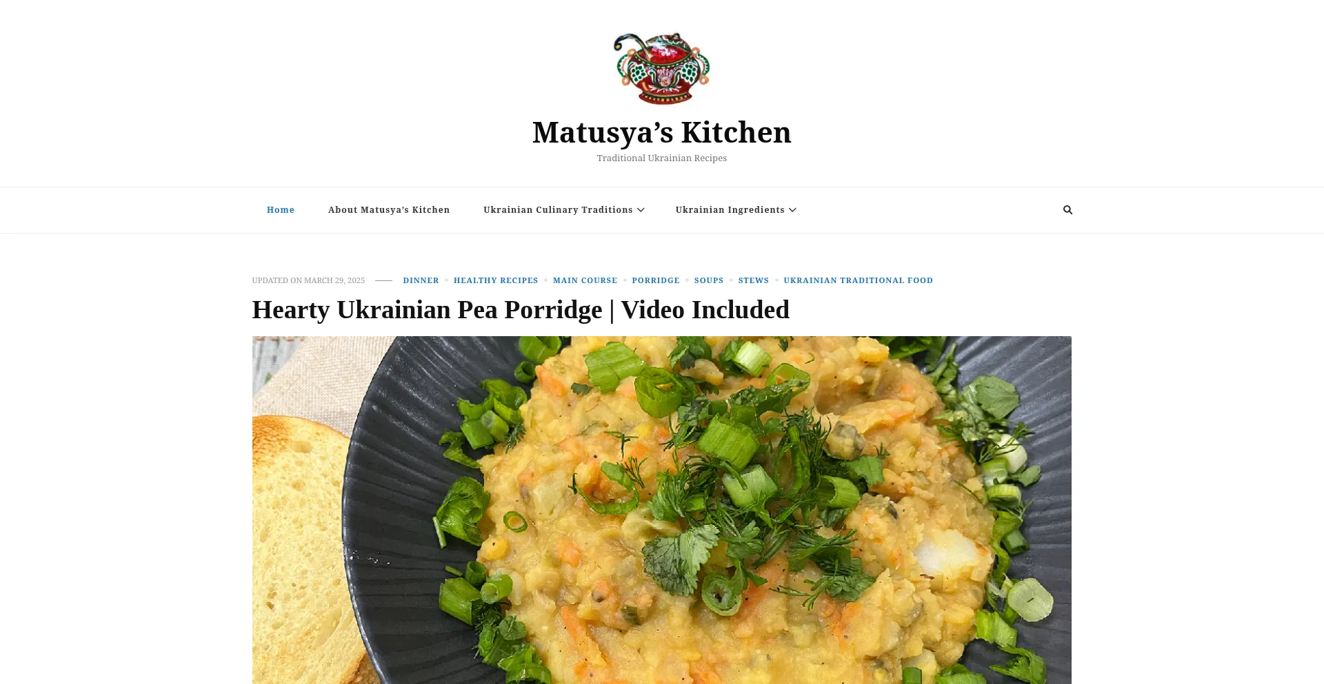 Matusyaskitchen.com