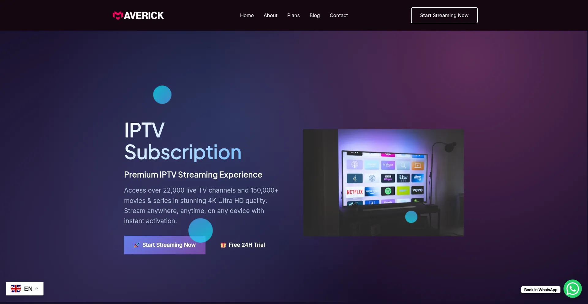 Maverickiptv.com é Seguro e Confiável?