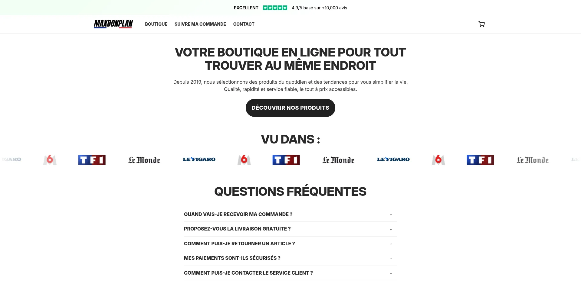 Maxbonplan.com é Seguro e Confiável?