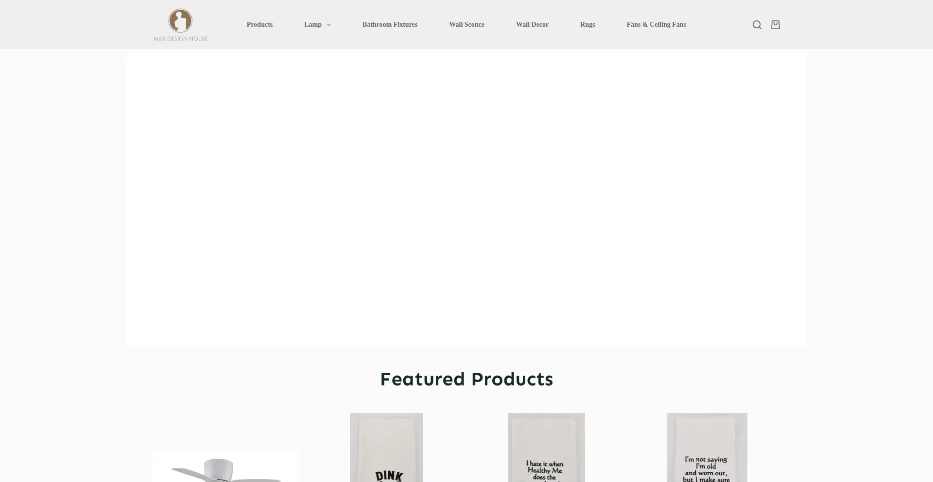 Website screenshot of Maxdesignhouse.com