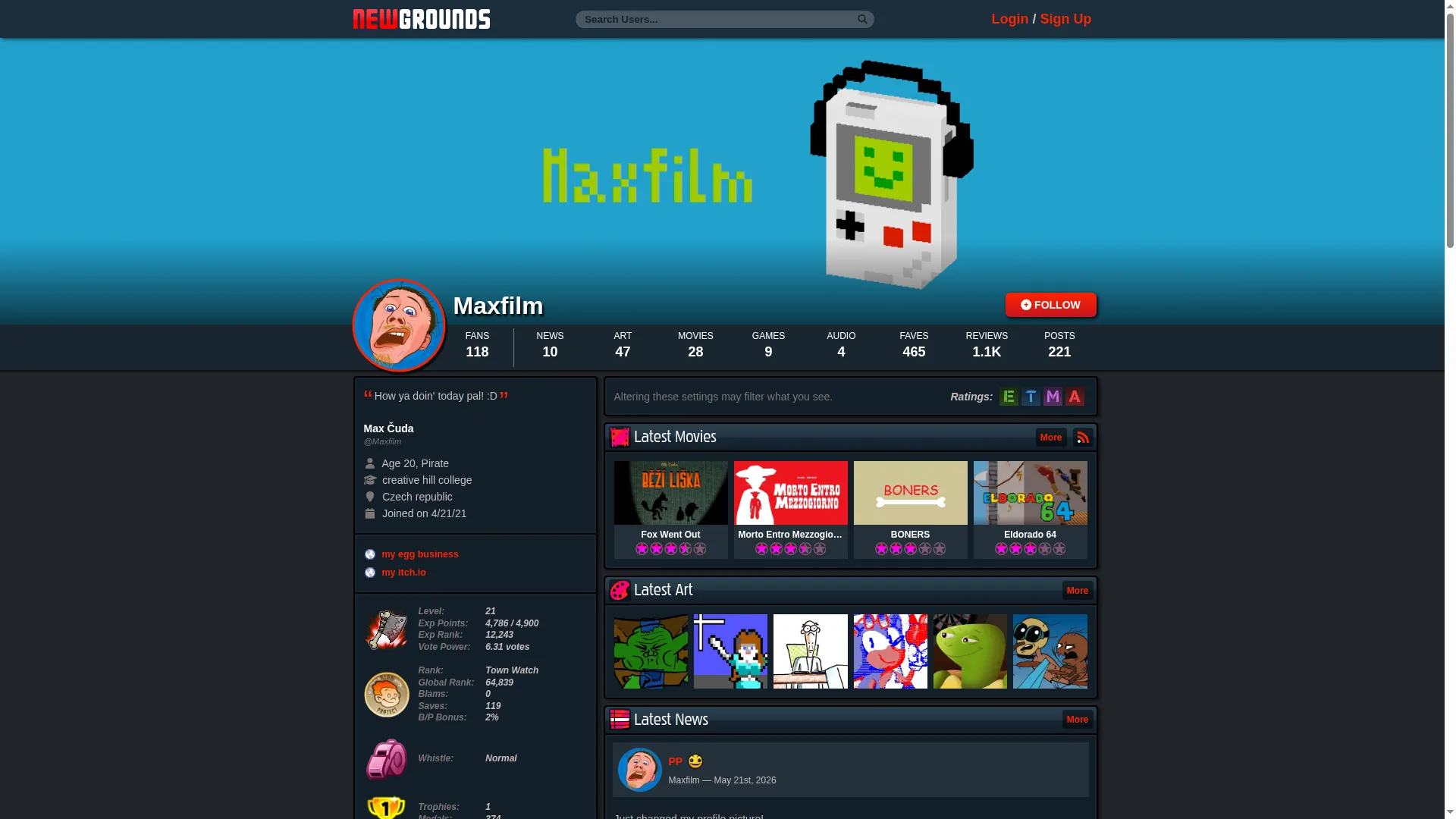 Maxfilm.newgrounds.com