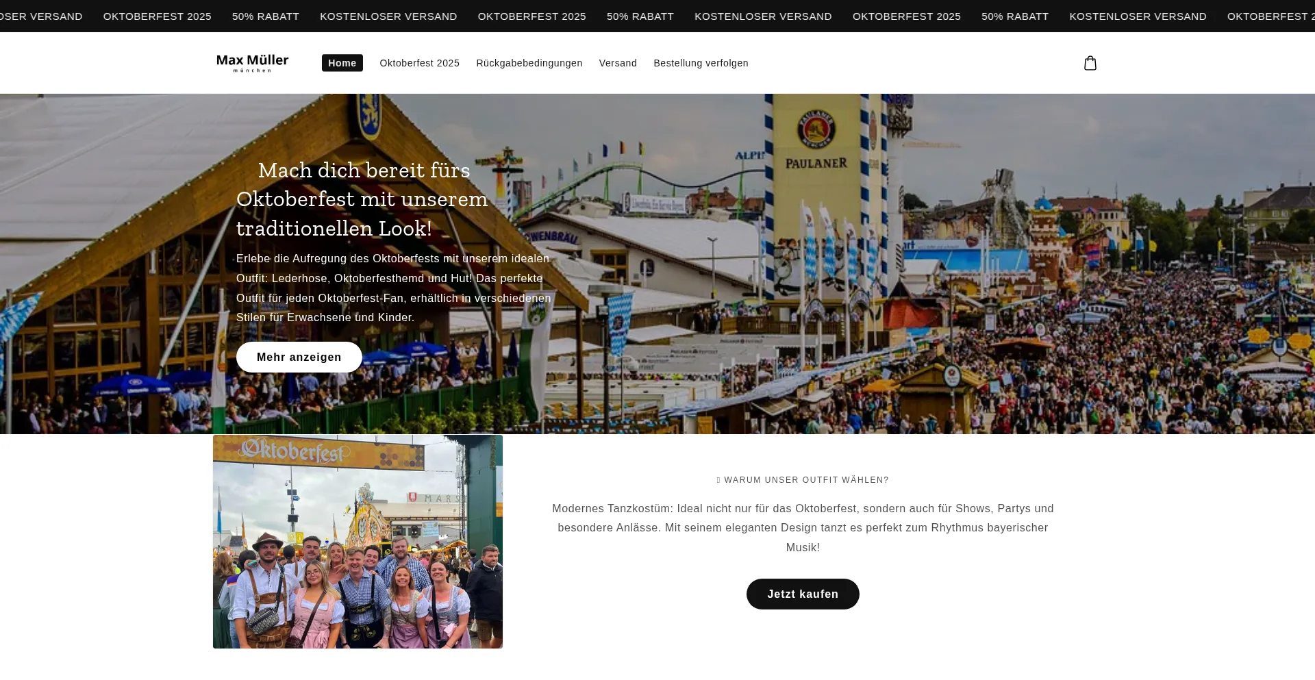 Maxmullermunchen.com Screenshot