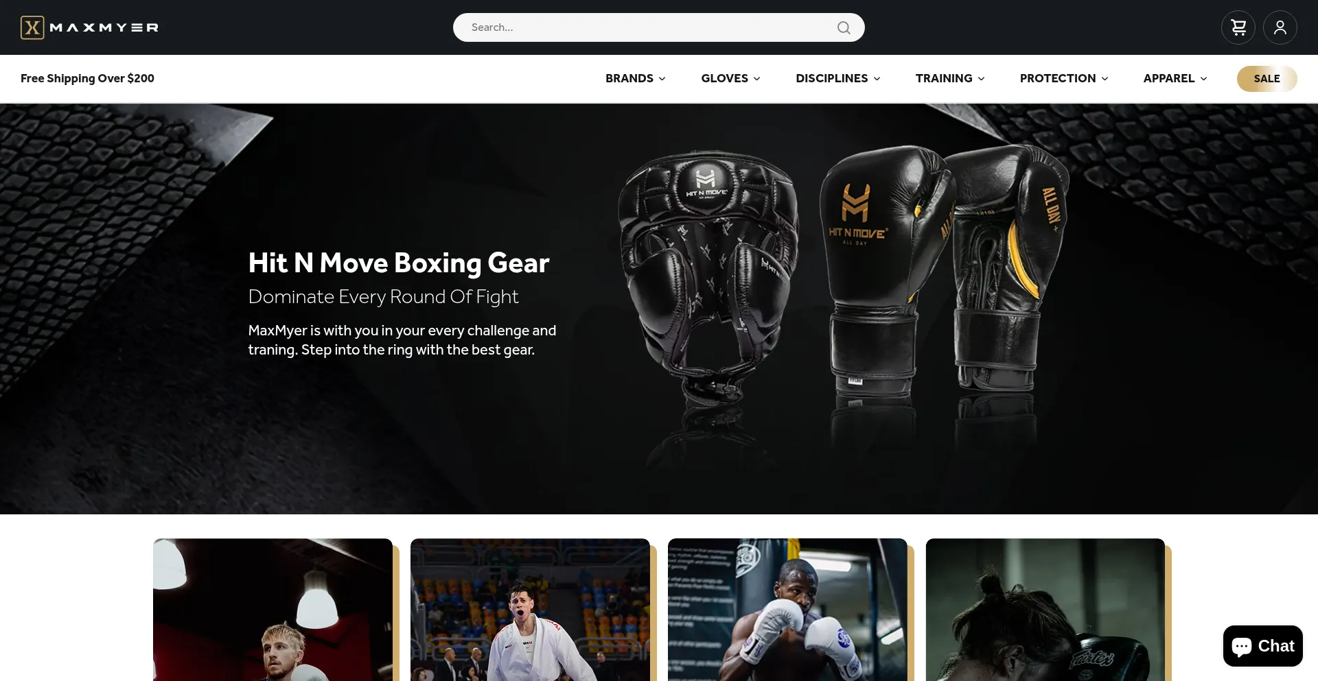 Website screenshot of Maxmyer.com.au