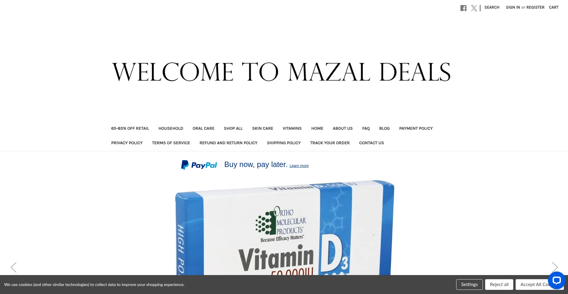 Mazaldeals.com é Seguro e Confiável?