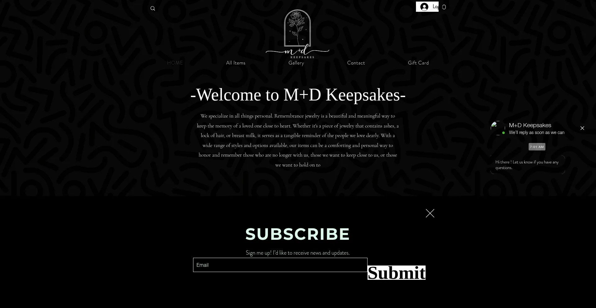 Mdkeepsakes.com