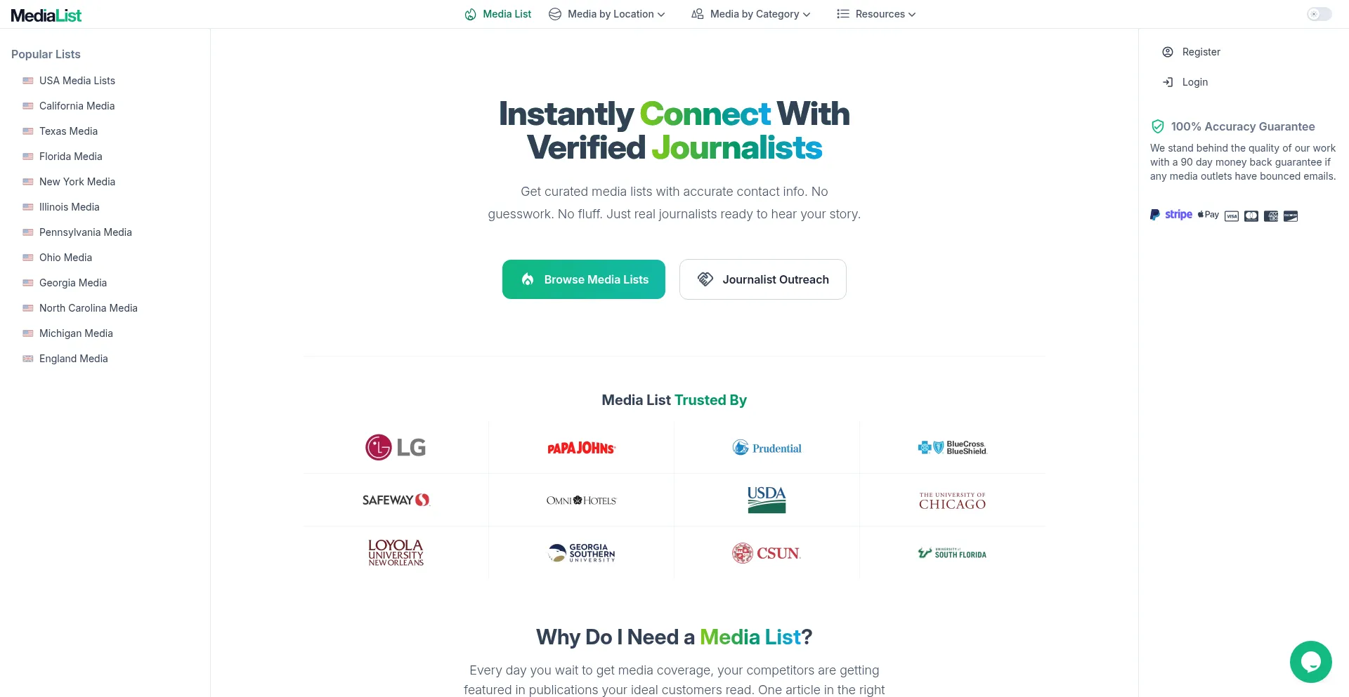 Medialist.com é Seguro e Confiável?
