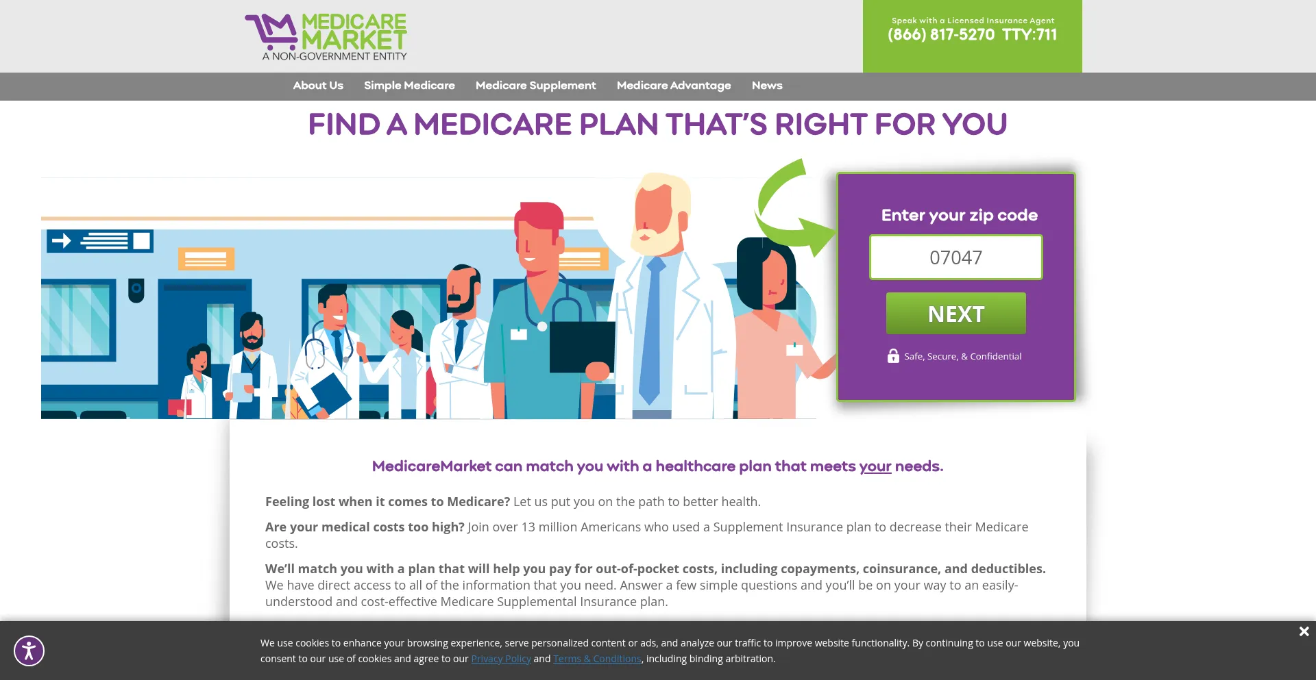 Medicaremarket.com é Seguro e Confiável?