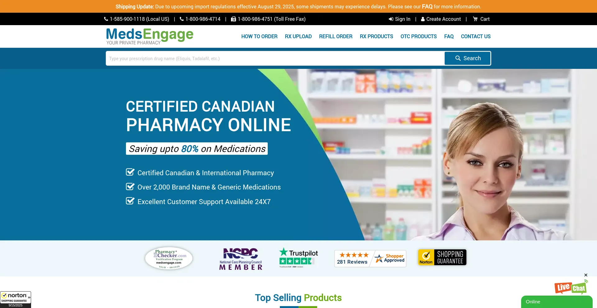 Medsengage.com é Seguro e Confiável?