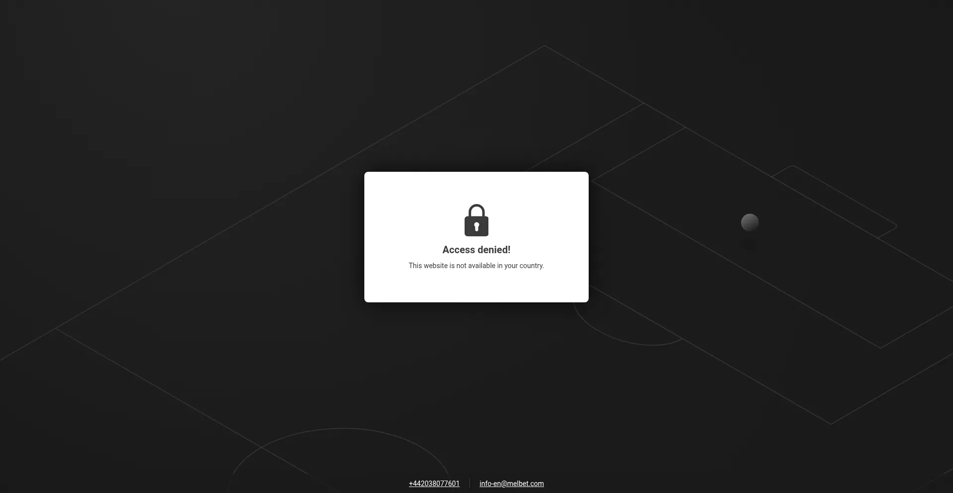 Website screenshot of Melbet-954797.top