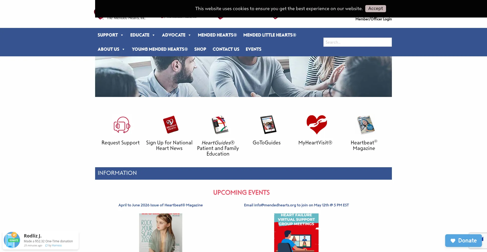 Mendedhearts.org