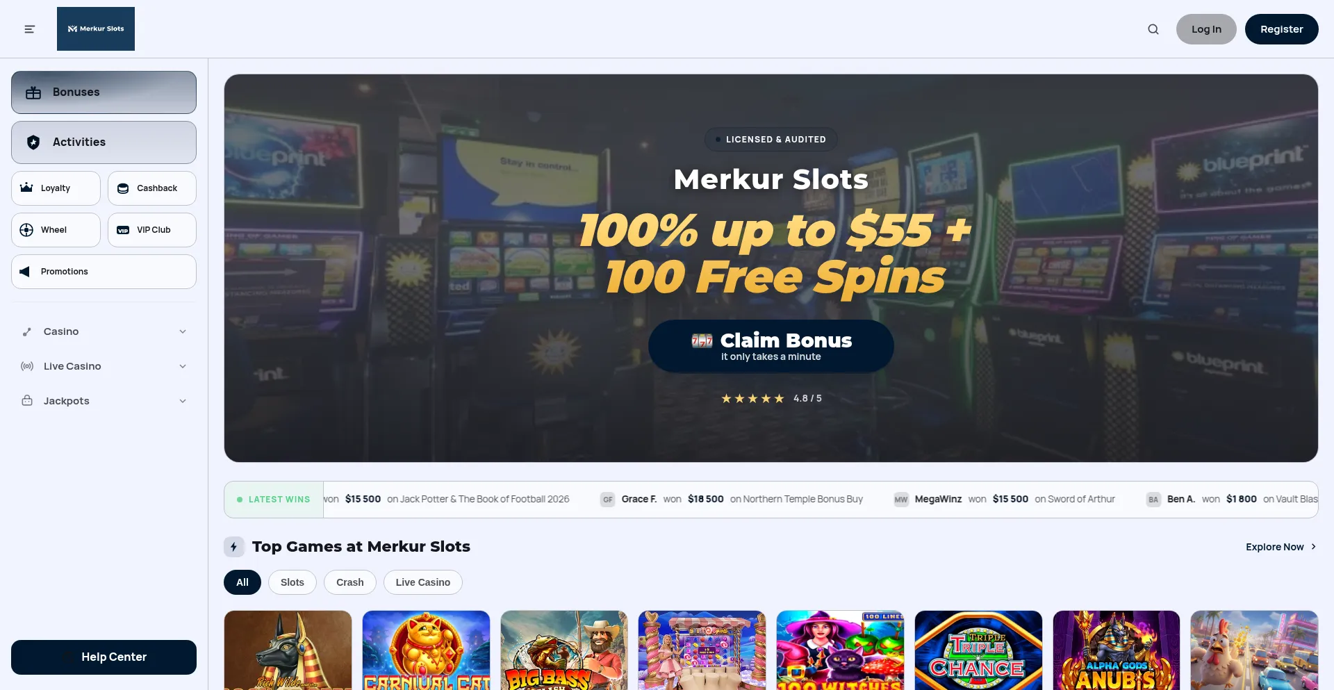 Merkurslots.casino