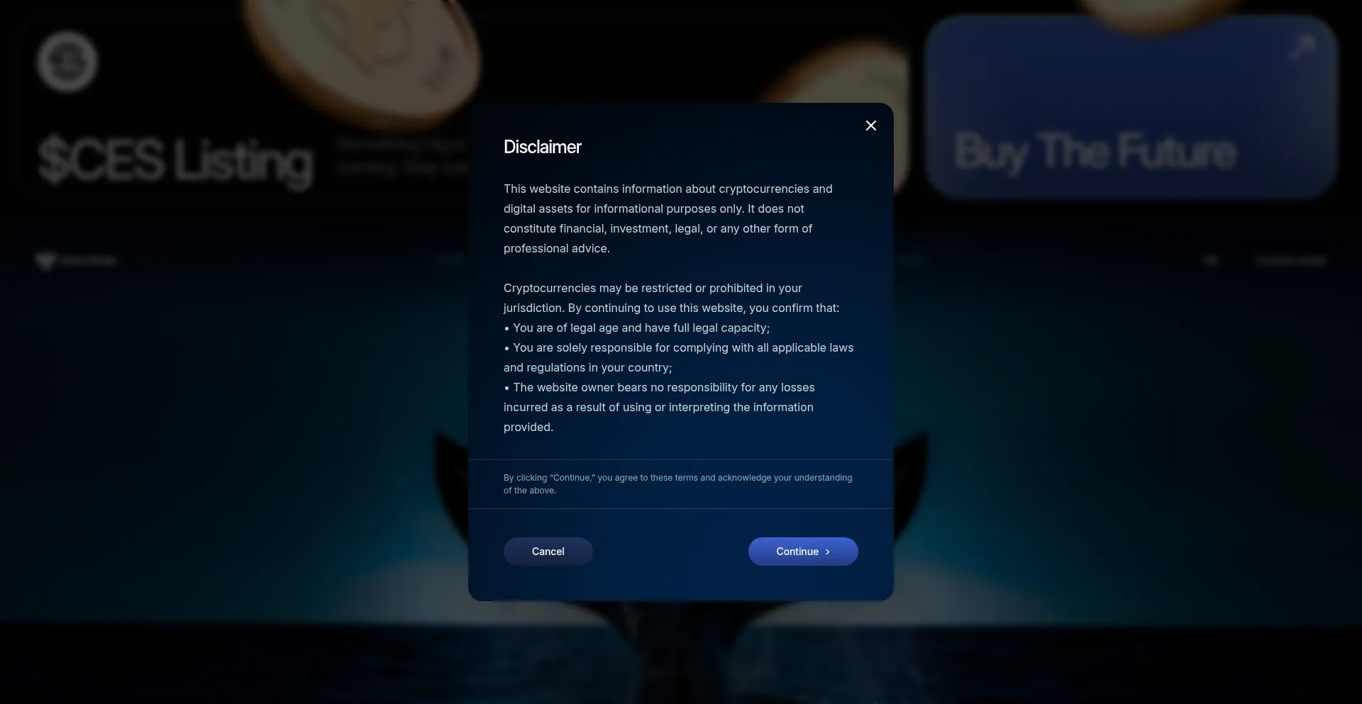 Website screenshot of Meta-whale.com