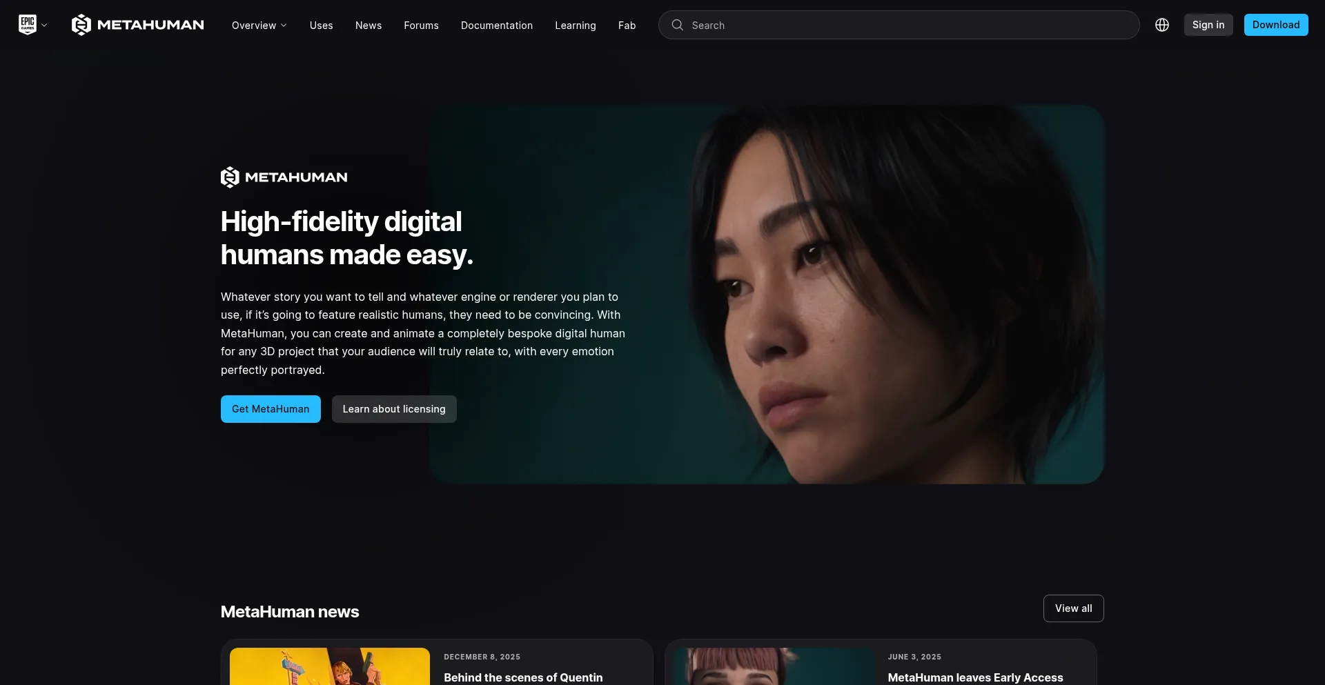Metahuman.com