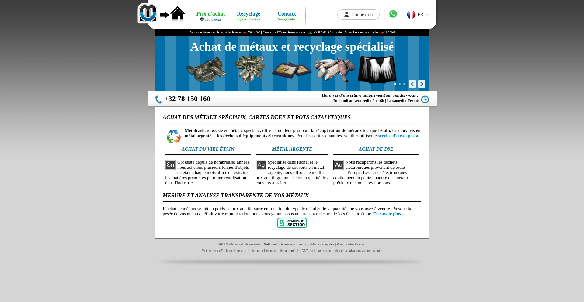 Metalcash.fr é Seguro e Confiável?