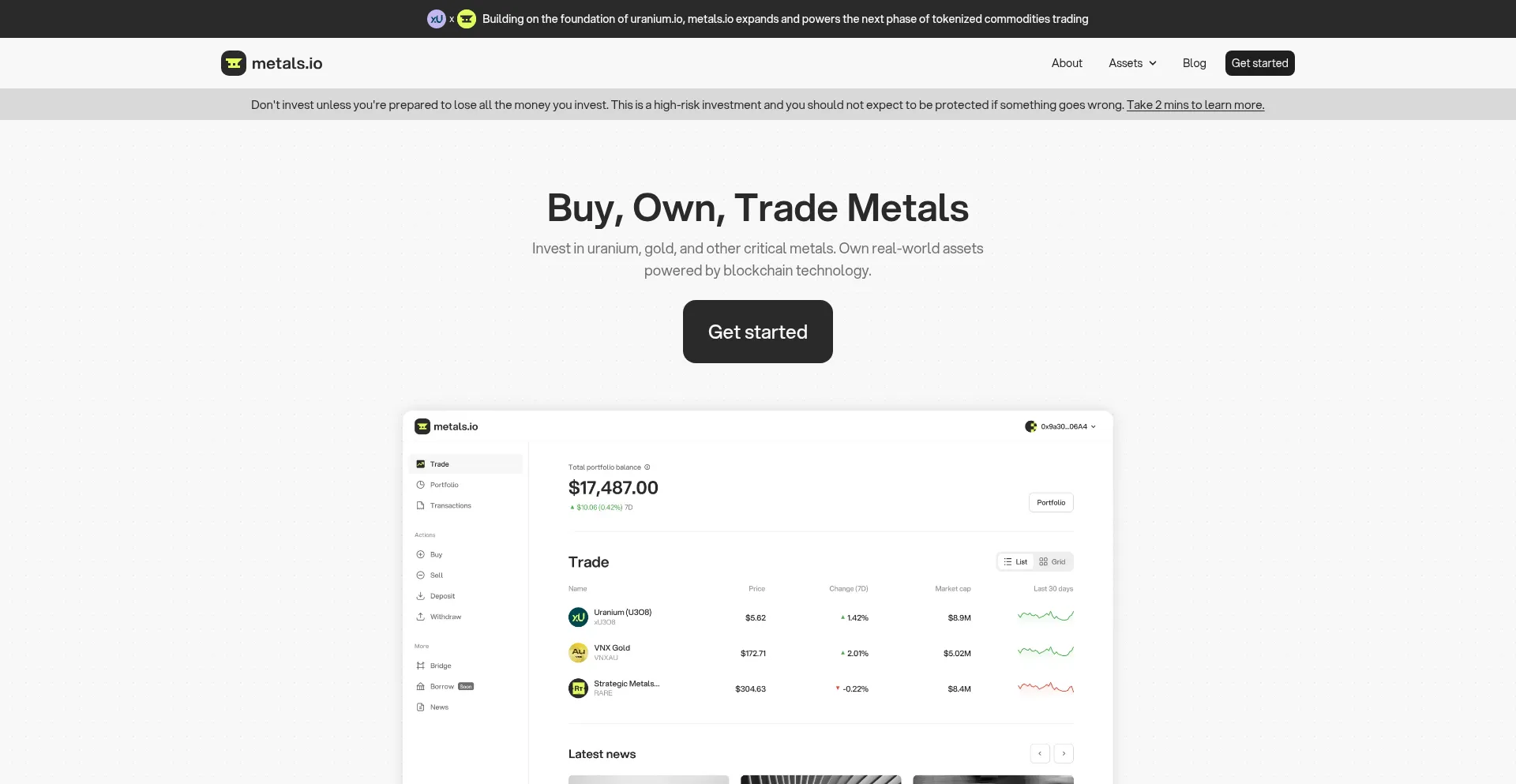 Metals.io