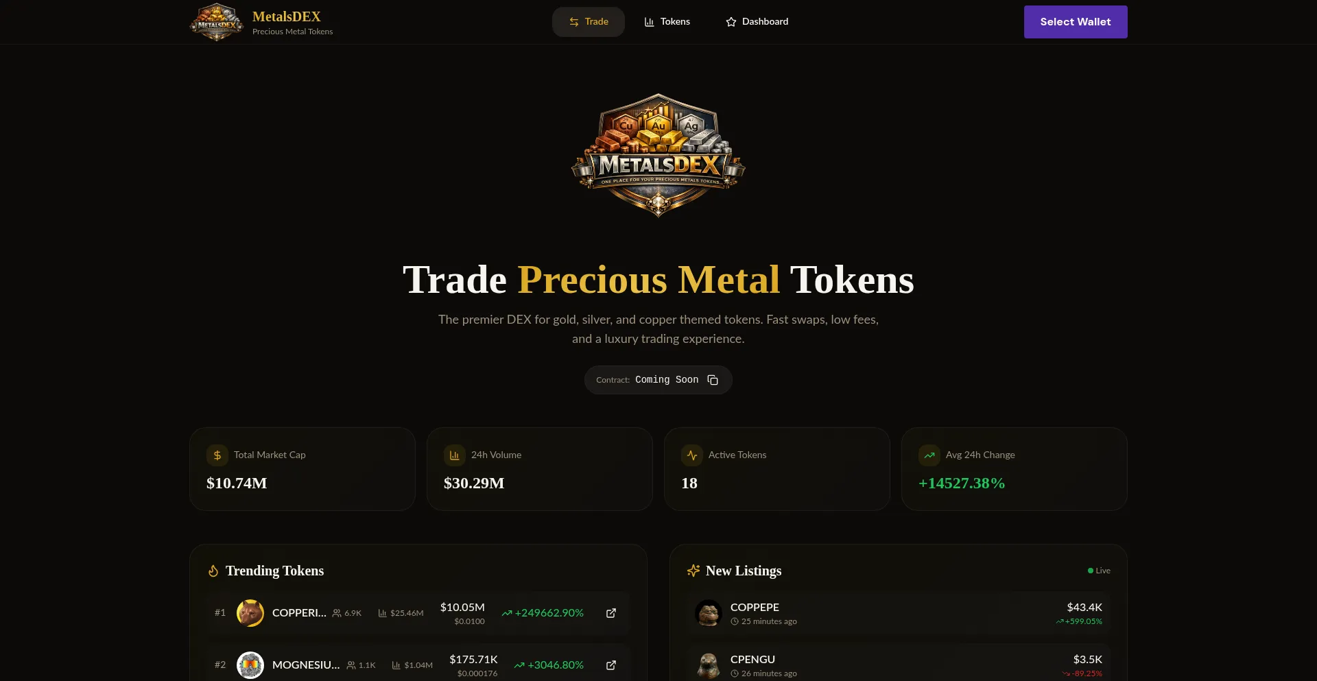 Metalsdex.xyz