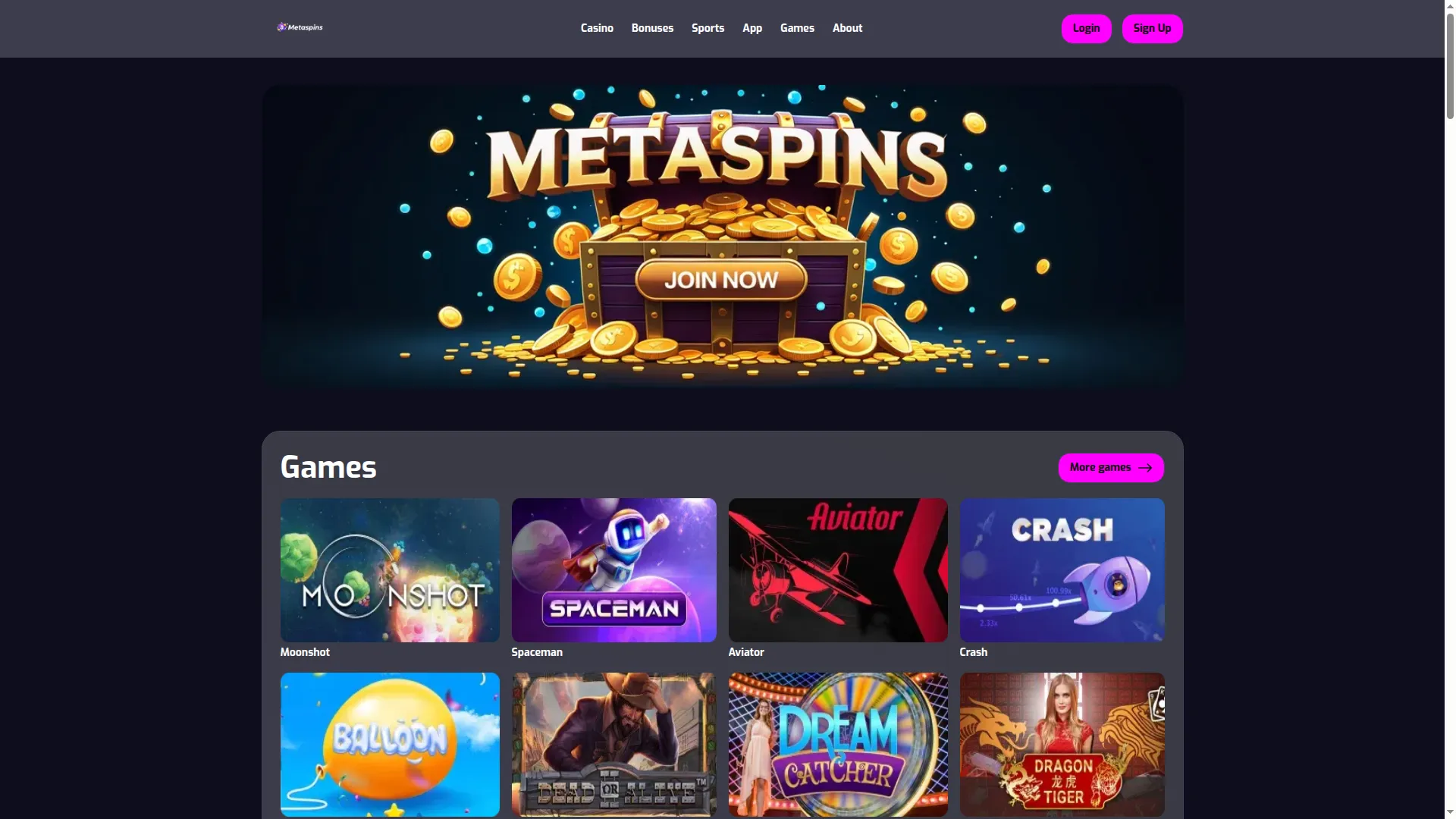 Metaspins-online-au.com