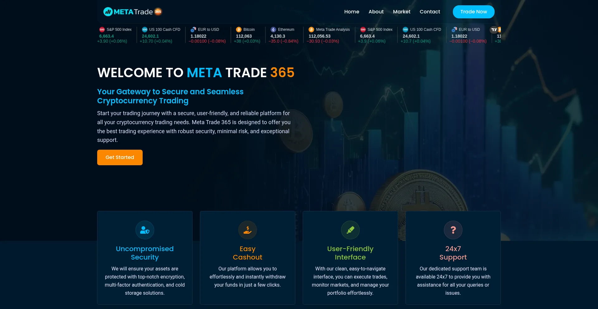 Metatrade365.com Screenshot