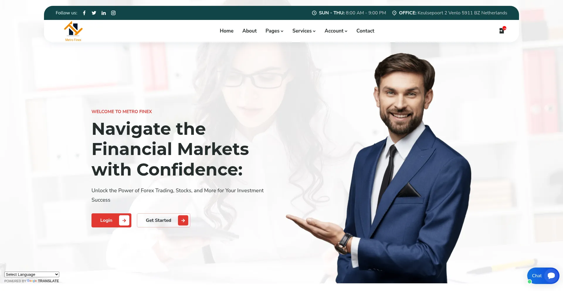 Metrofinex.com é Seguro e Confiável?