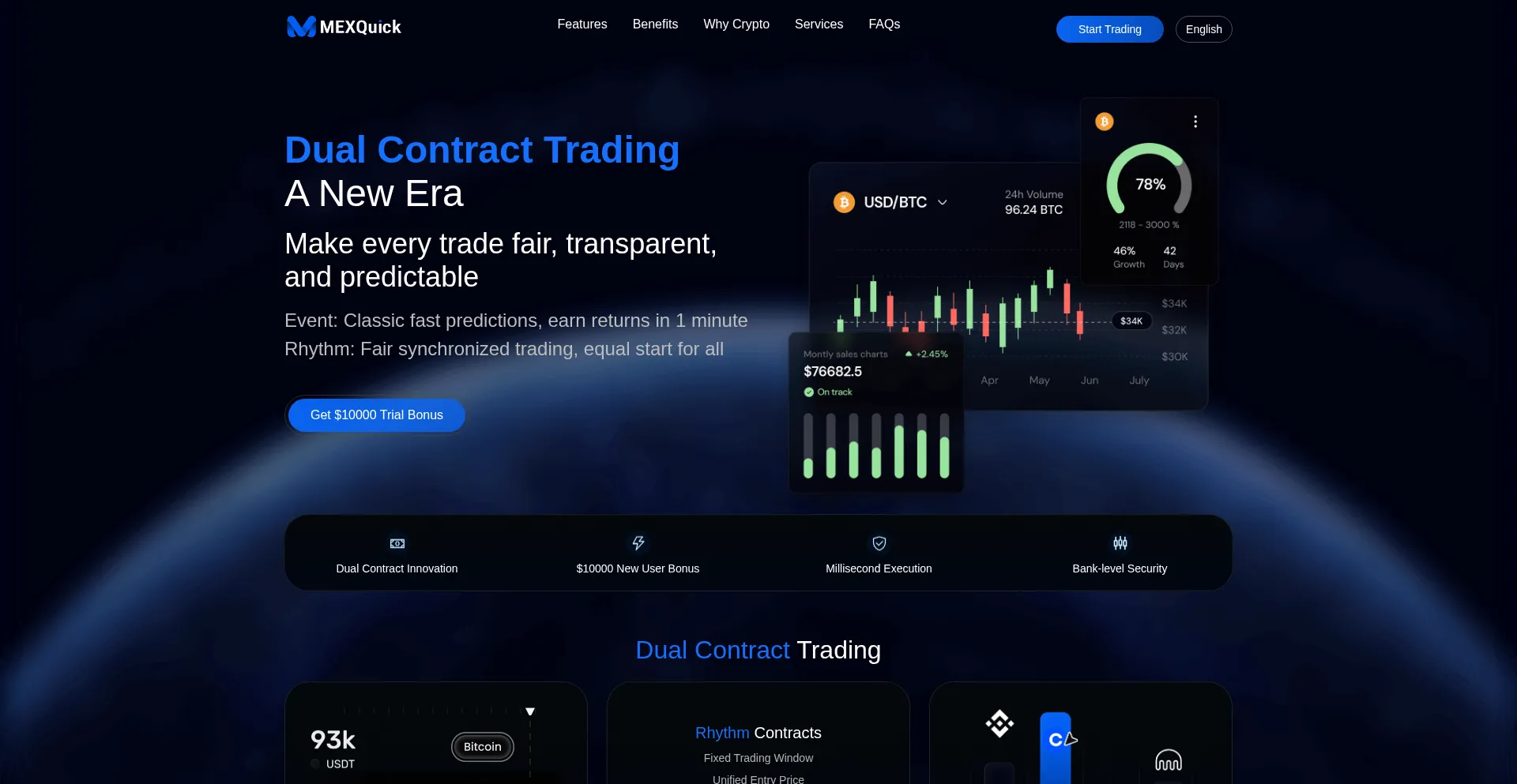 Website screenshot of Mexquick.com