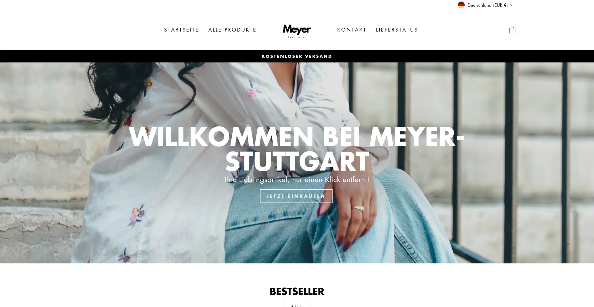 Website screenshot of Meyer-stuttgart.com