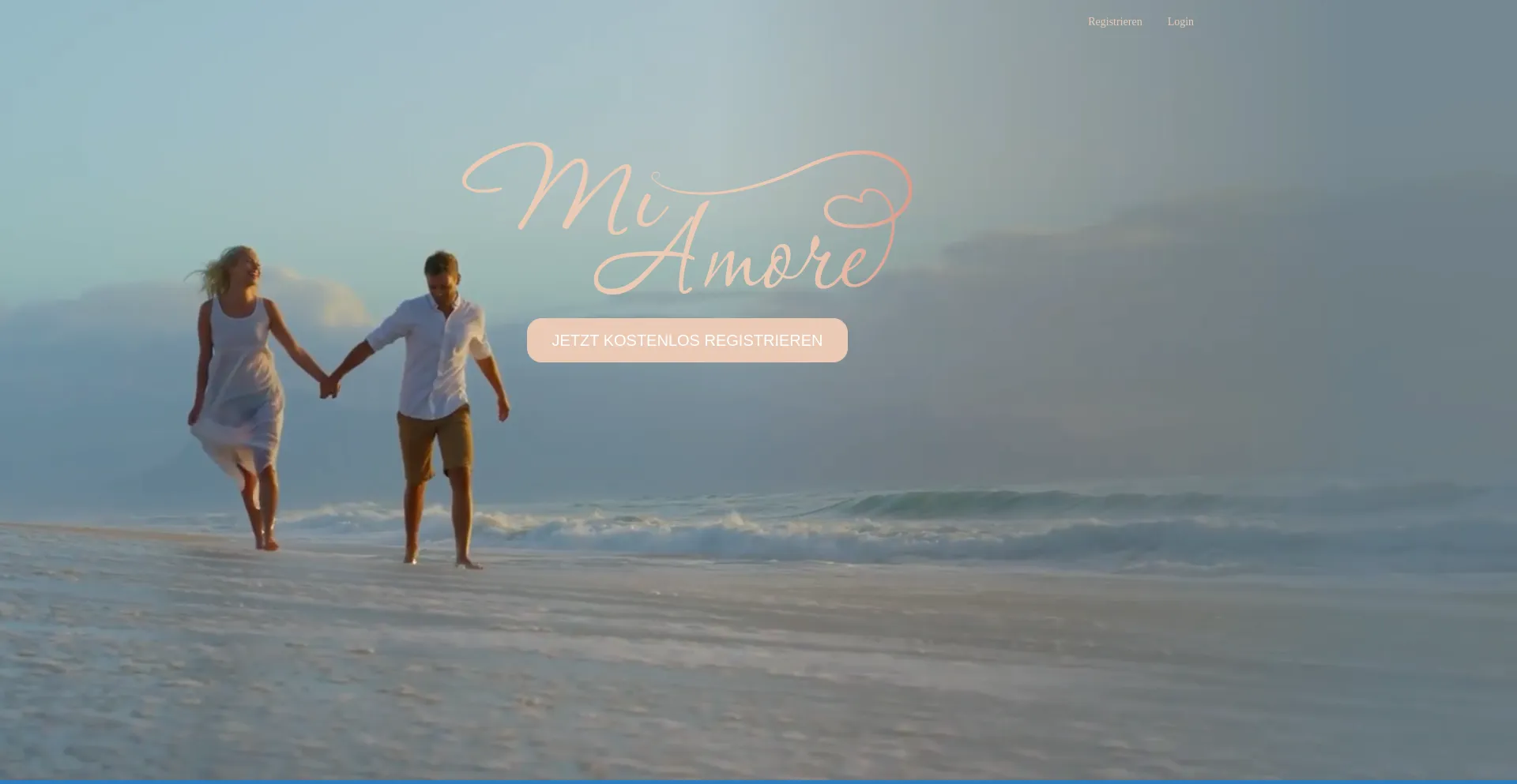 Website screenshot of Miamore.de