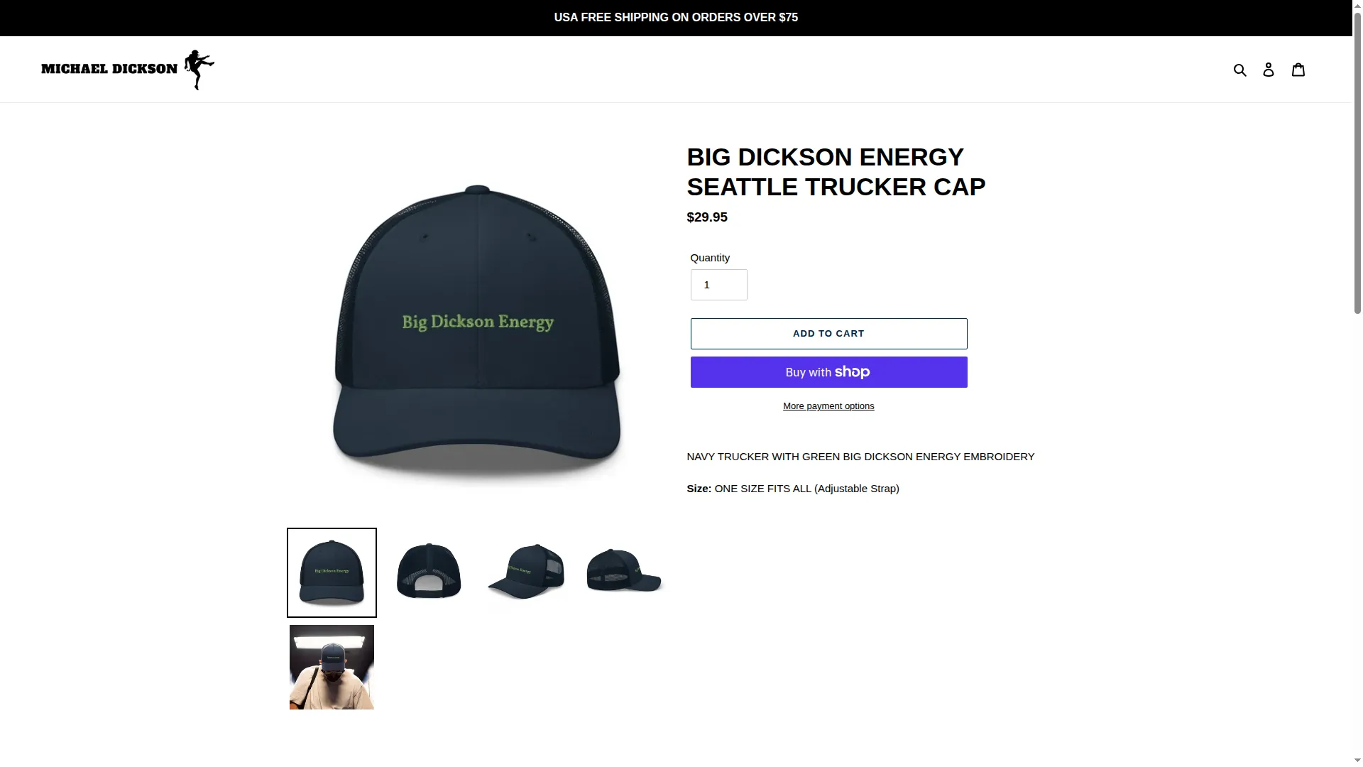 Michaeldicksonmerch.com