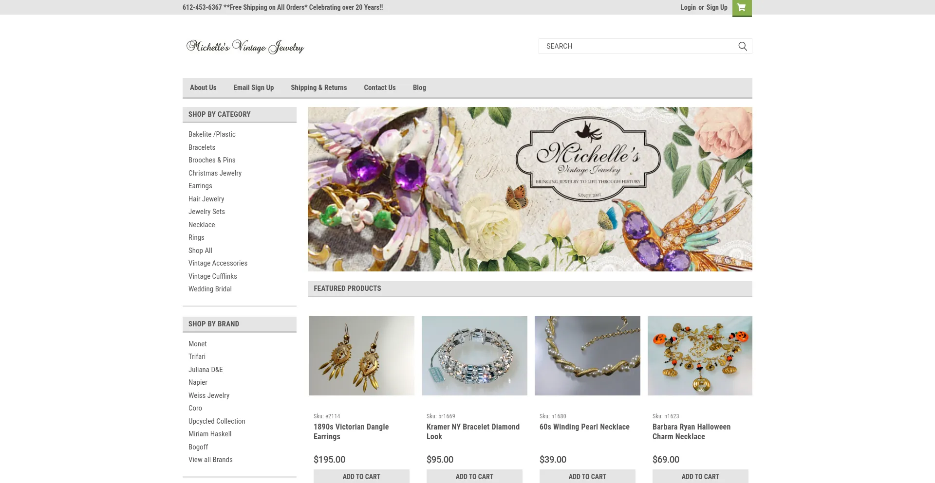 Michellesvintagejewelry.com é Seguro e Confiável?