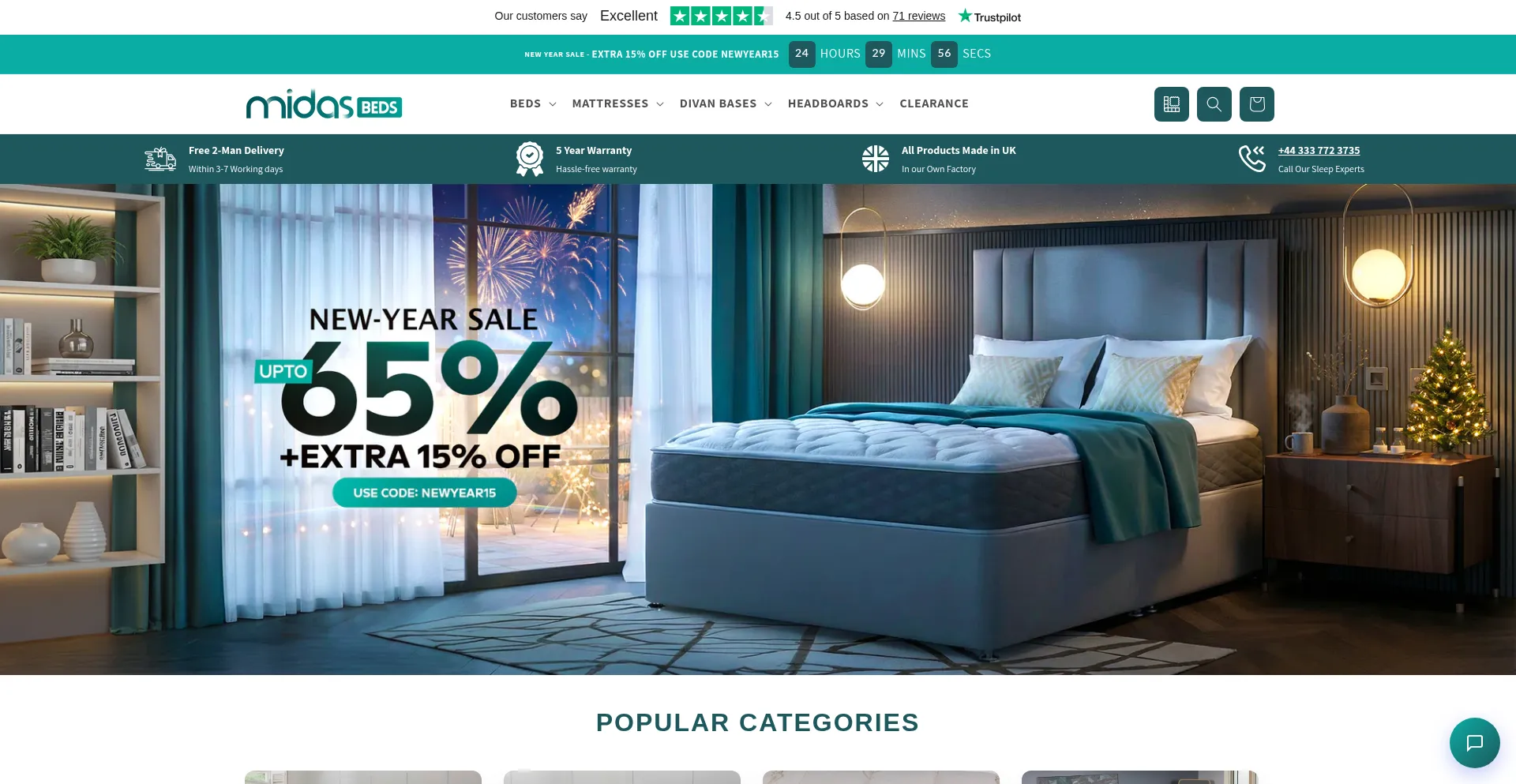 Midasbeds.co.uk