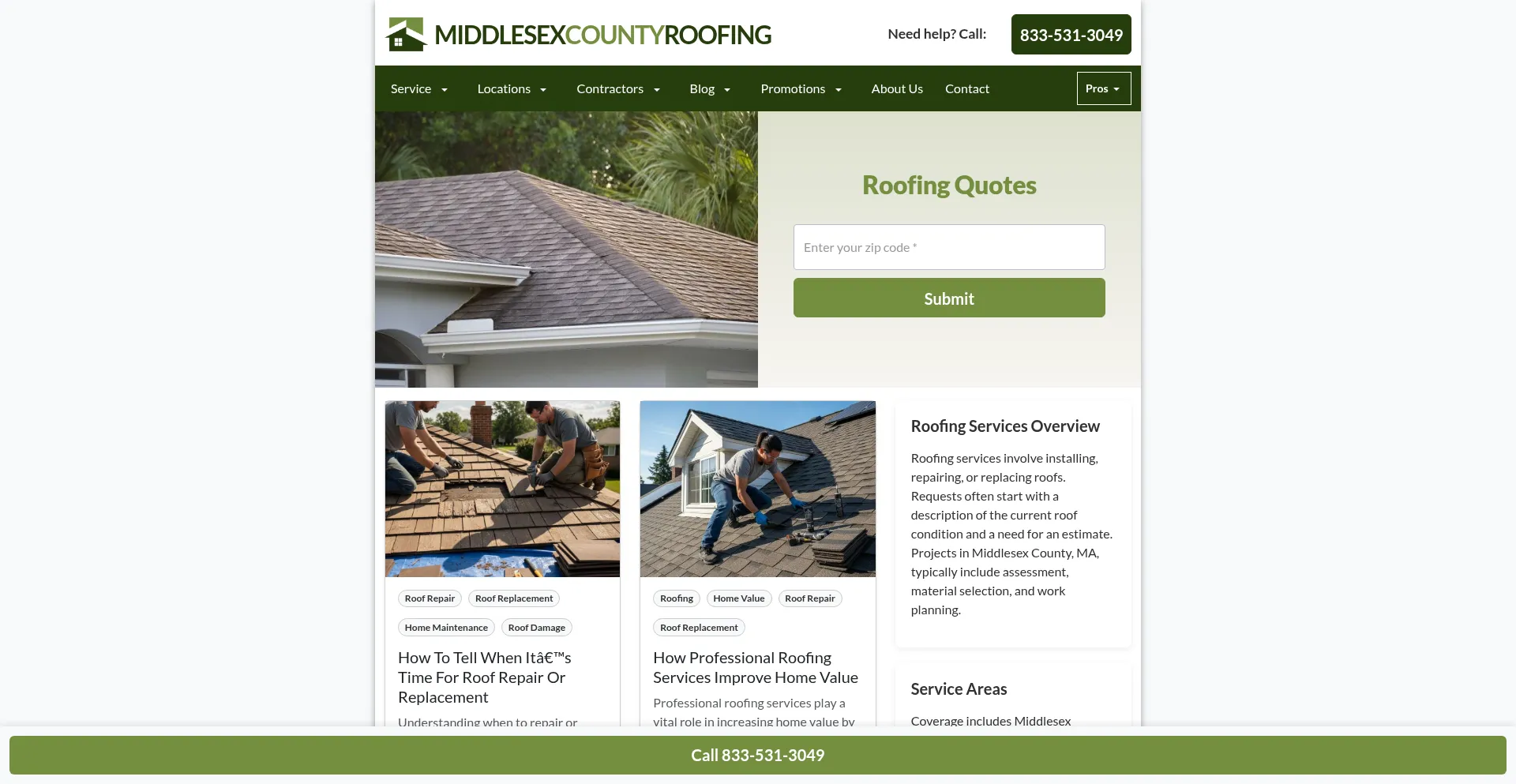 Middlesexcountyroofing.com