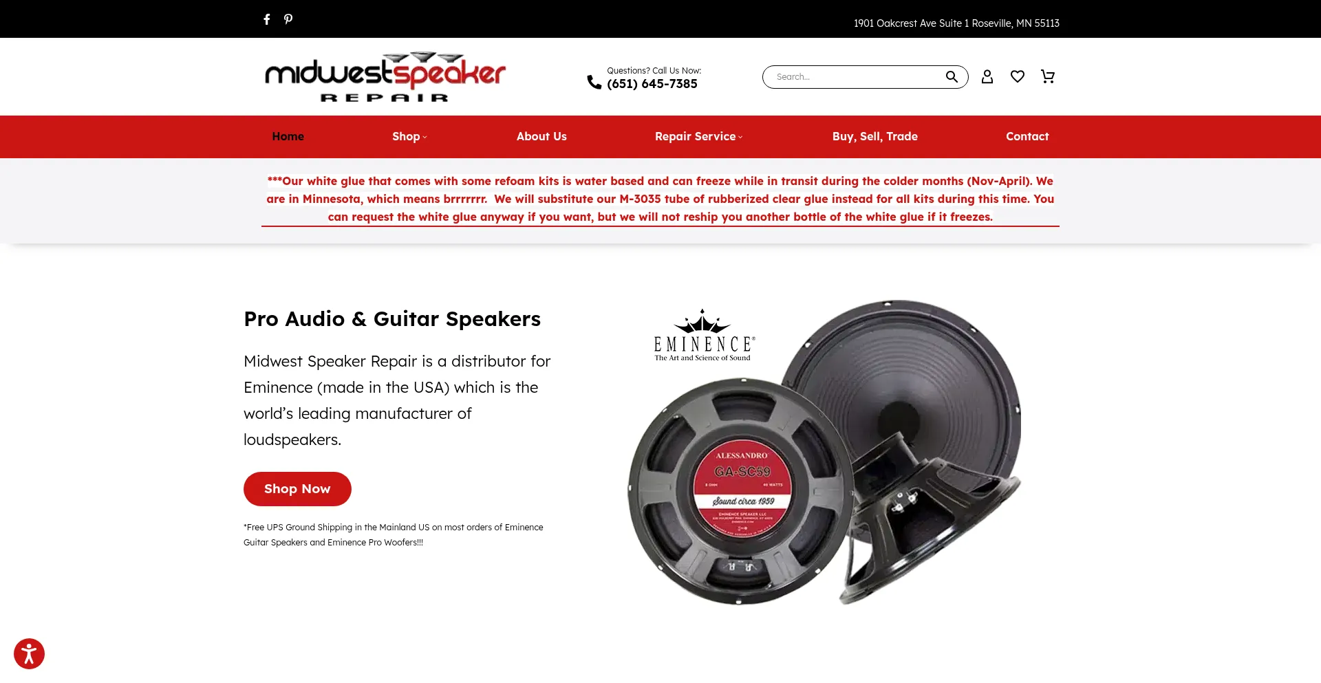 Midwestspeakerrepair.com