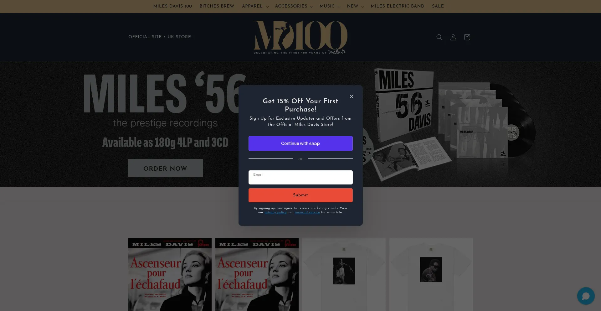 Milesdavisstore.com