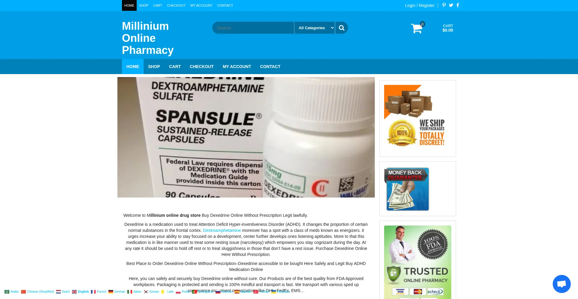 Milliniumpharmacy.com