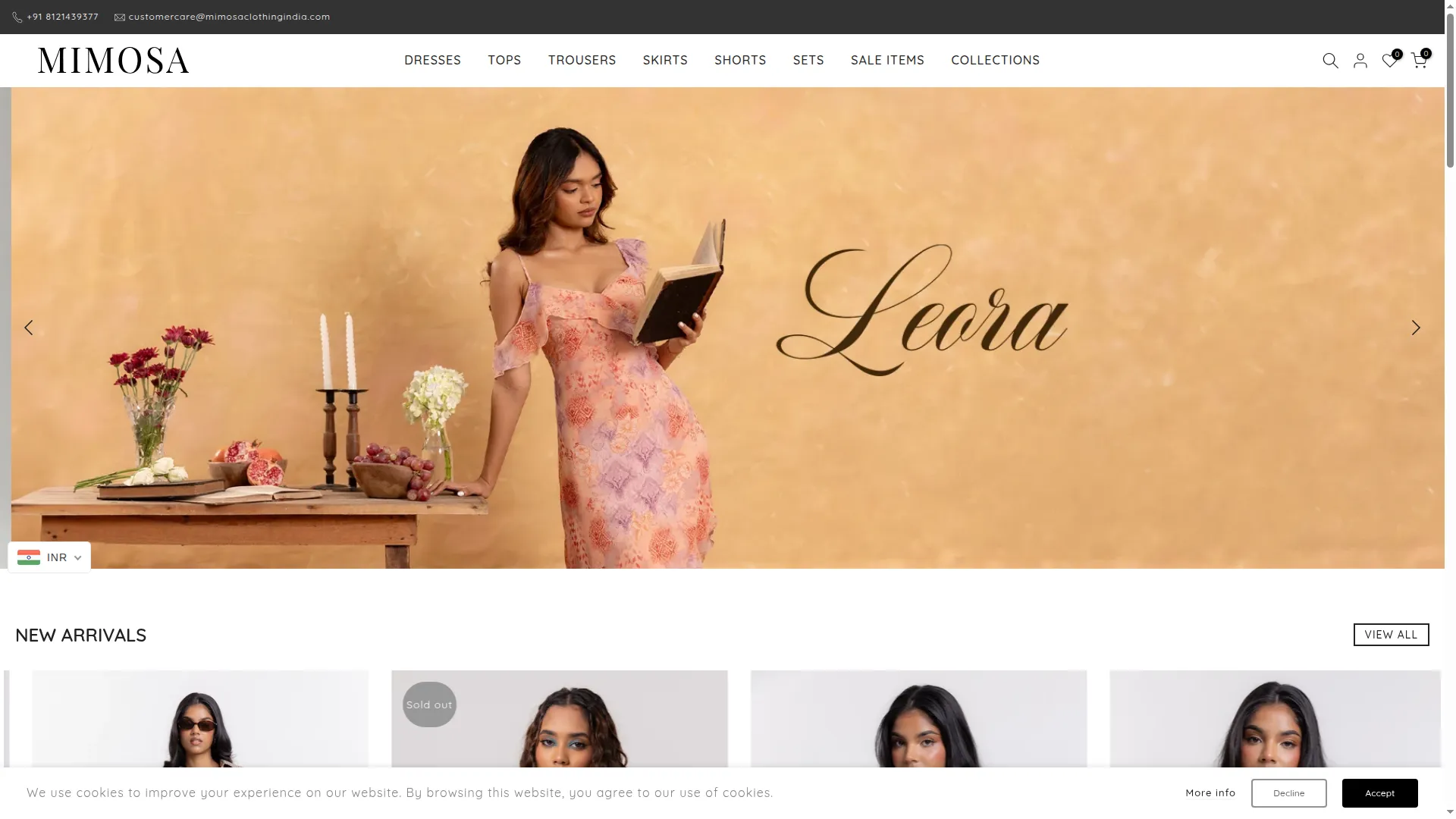 Mimosaclothingindia.com