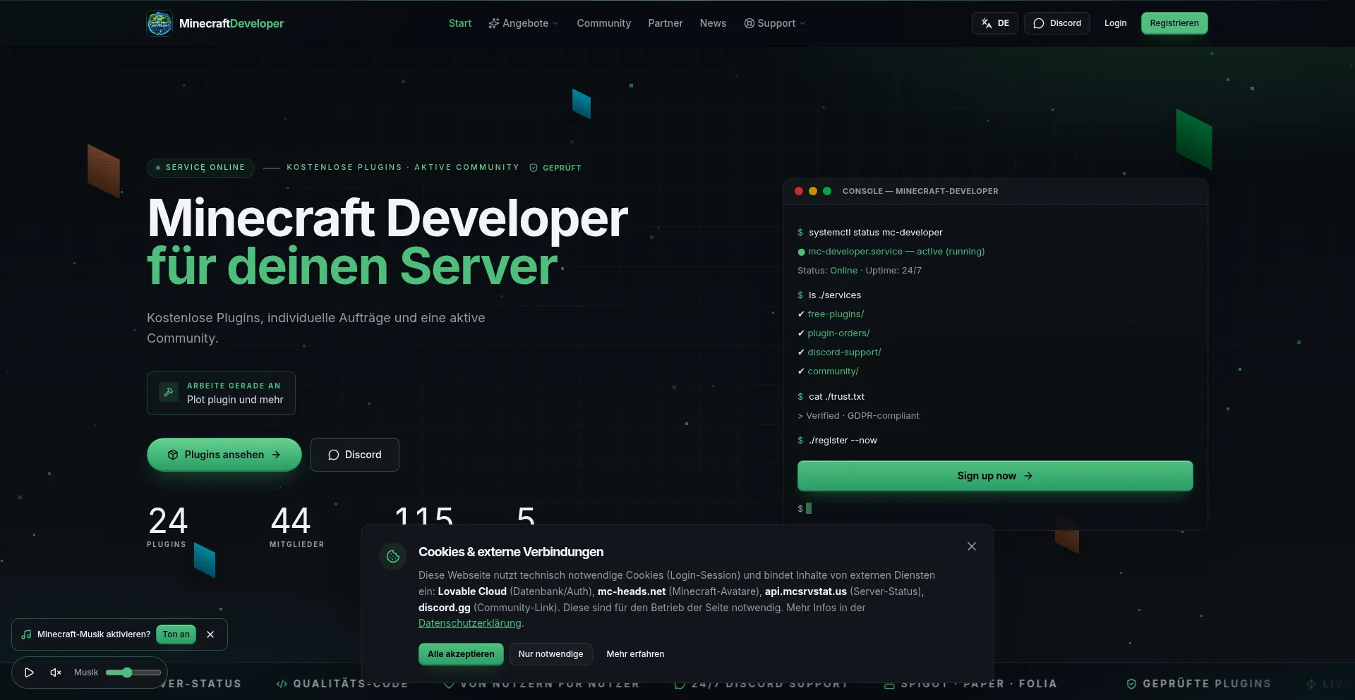 Minecraftdeveloper.de