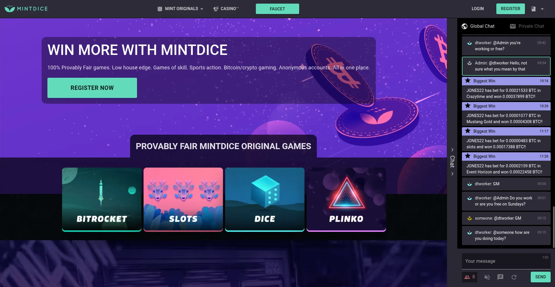 Mintdice.com é Seguro e Confiável?
