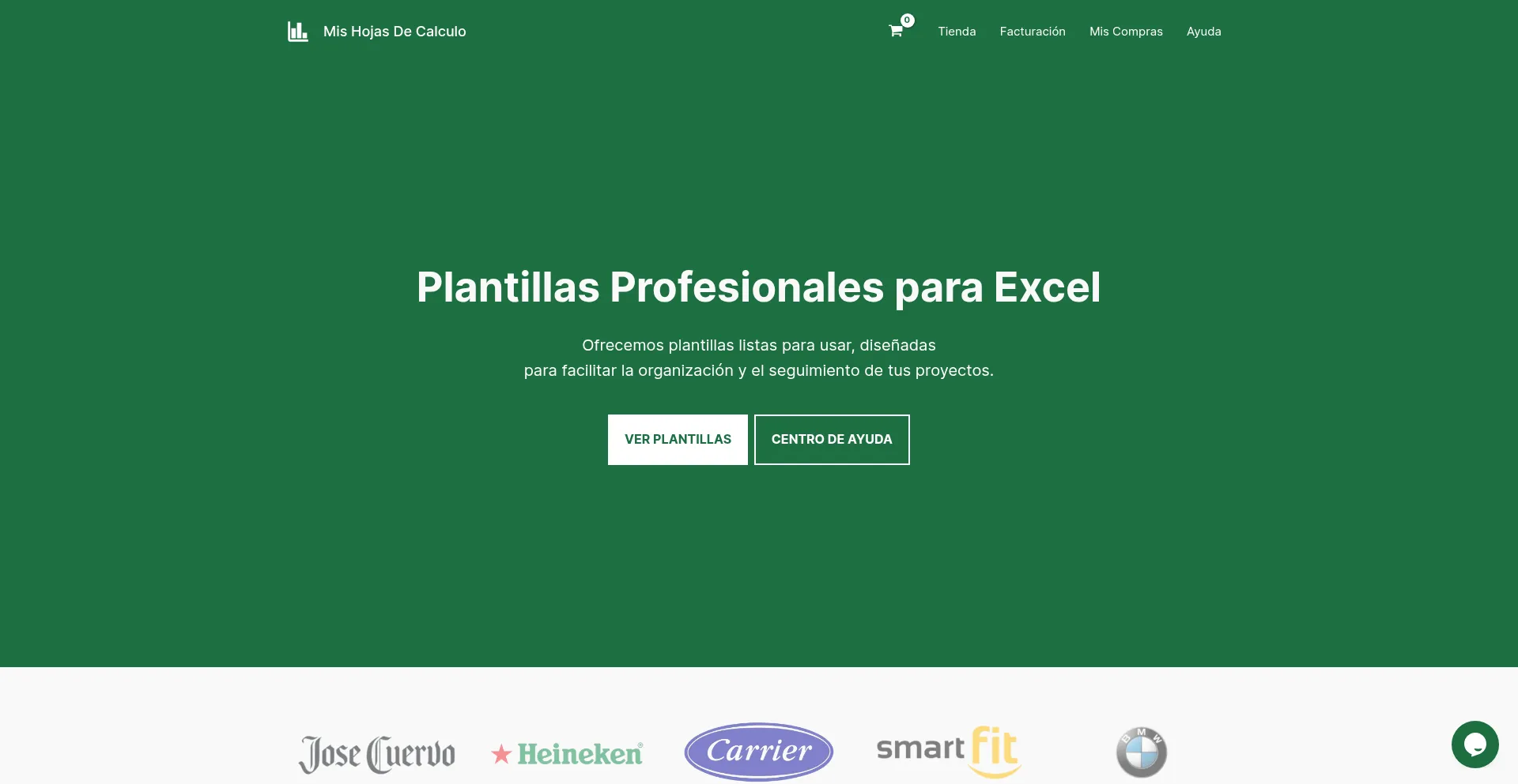 Website screenshot of Mishojasdecalculo.com