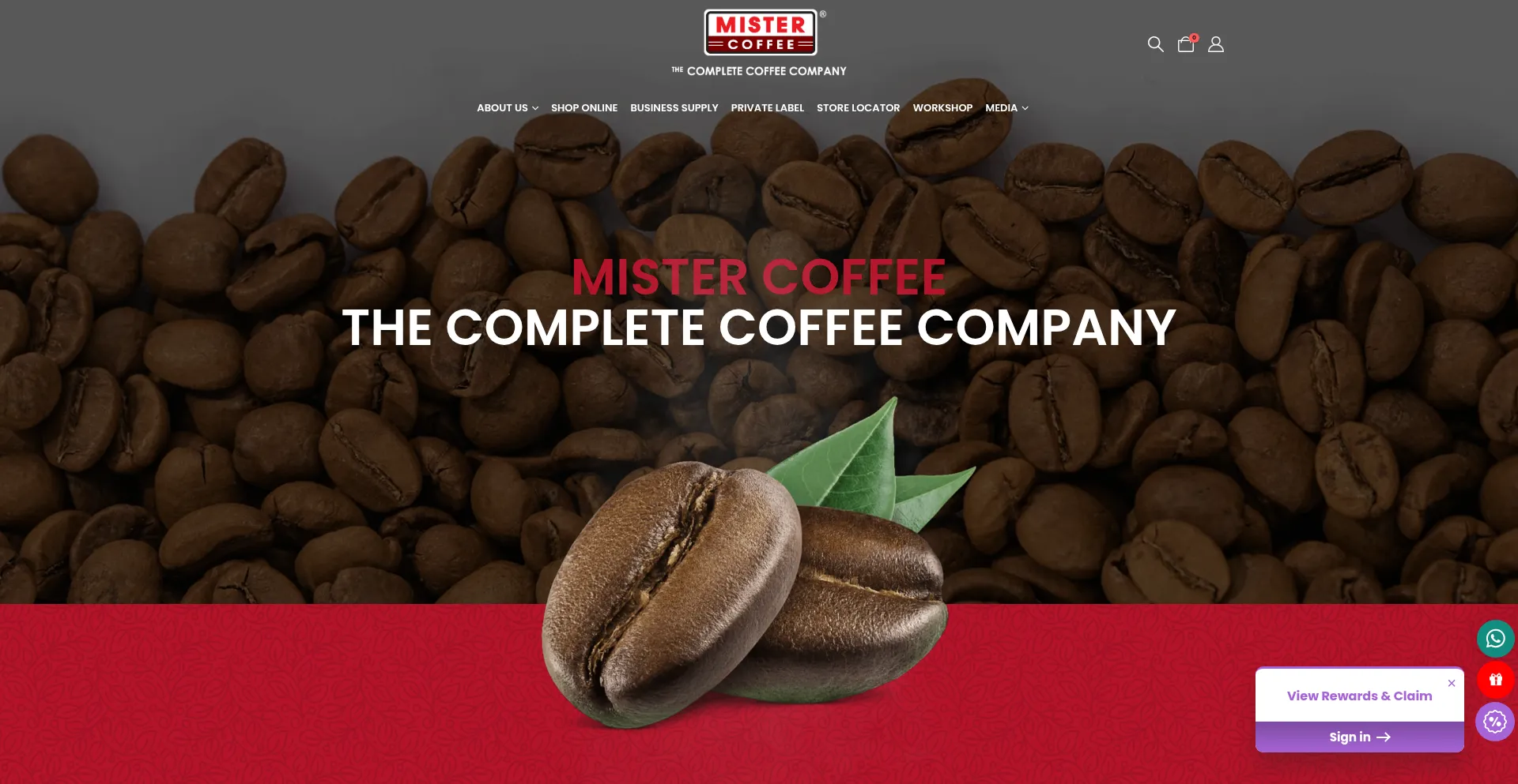 Mistercoffee.com.my Screenshot