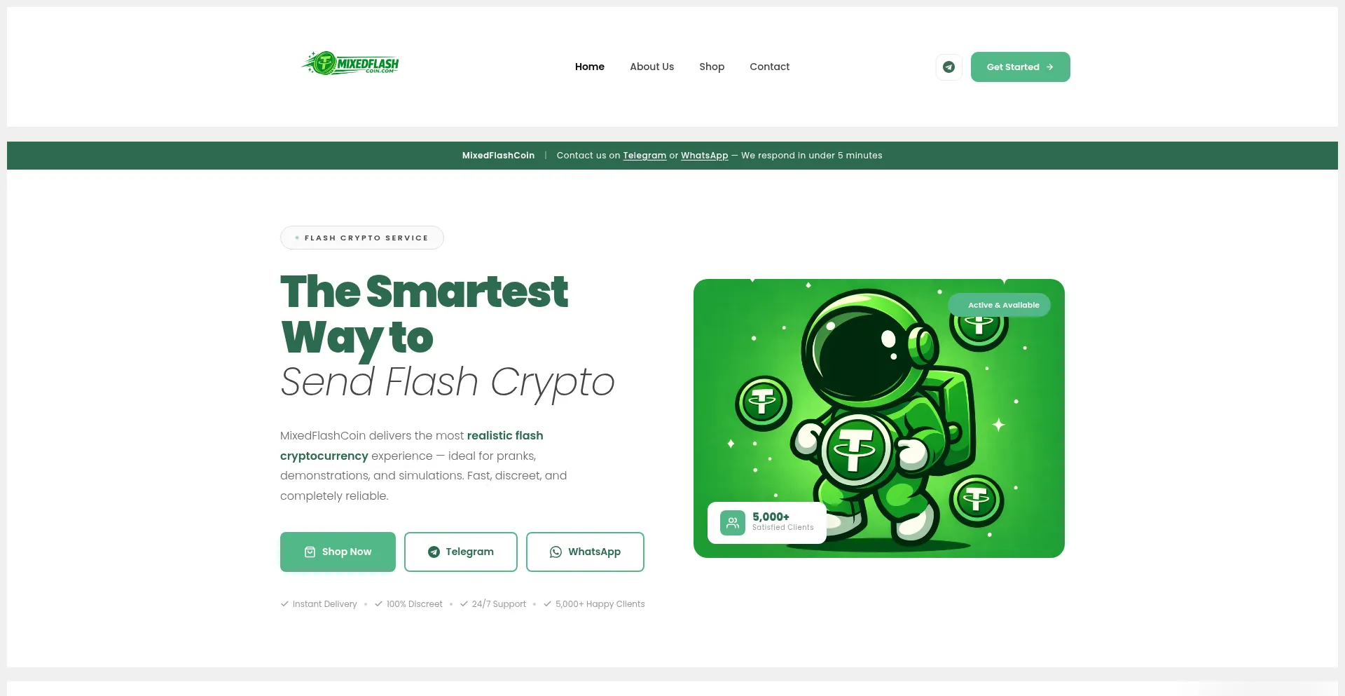 Mixedflashcoin.com