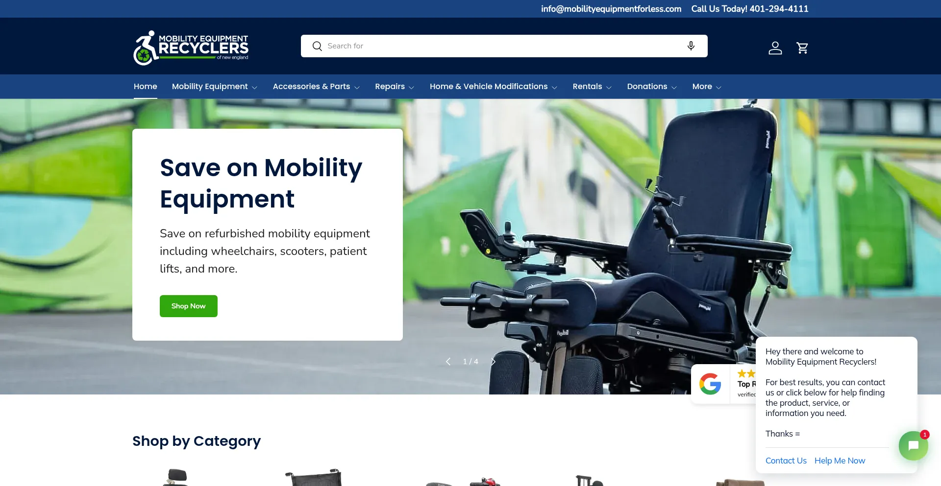 Mobilityequipmentforless.com é Seguro e Confiável?