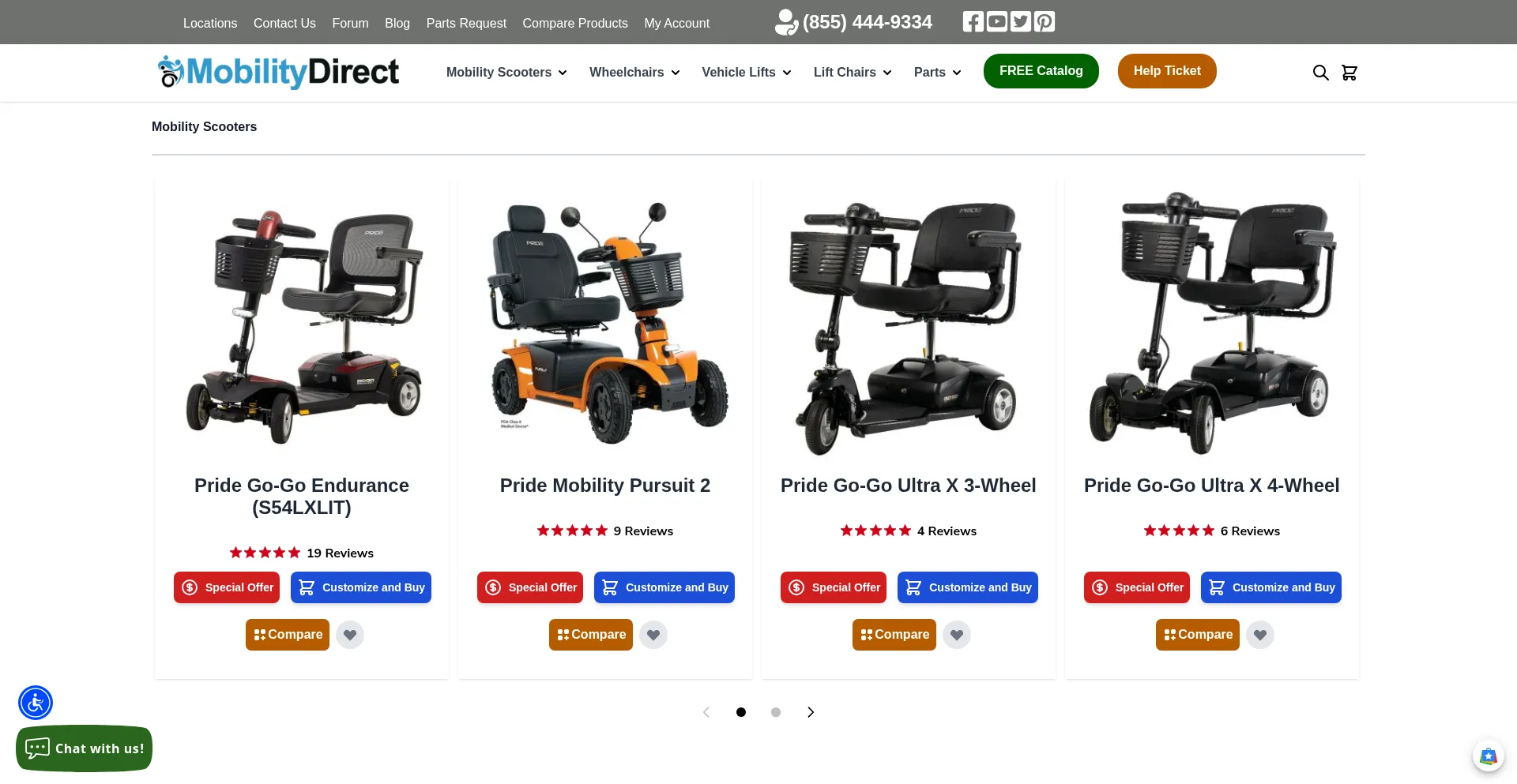 Mobilityscootersdirect.com