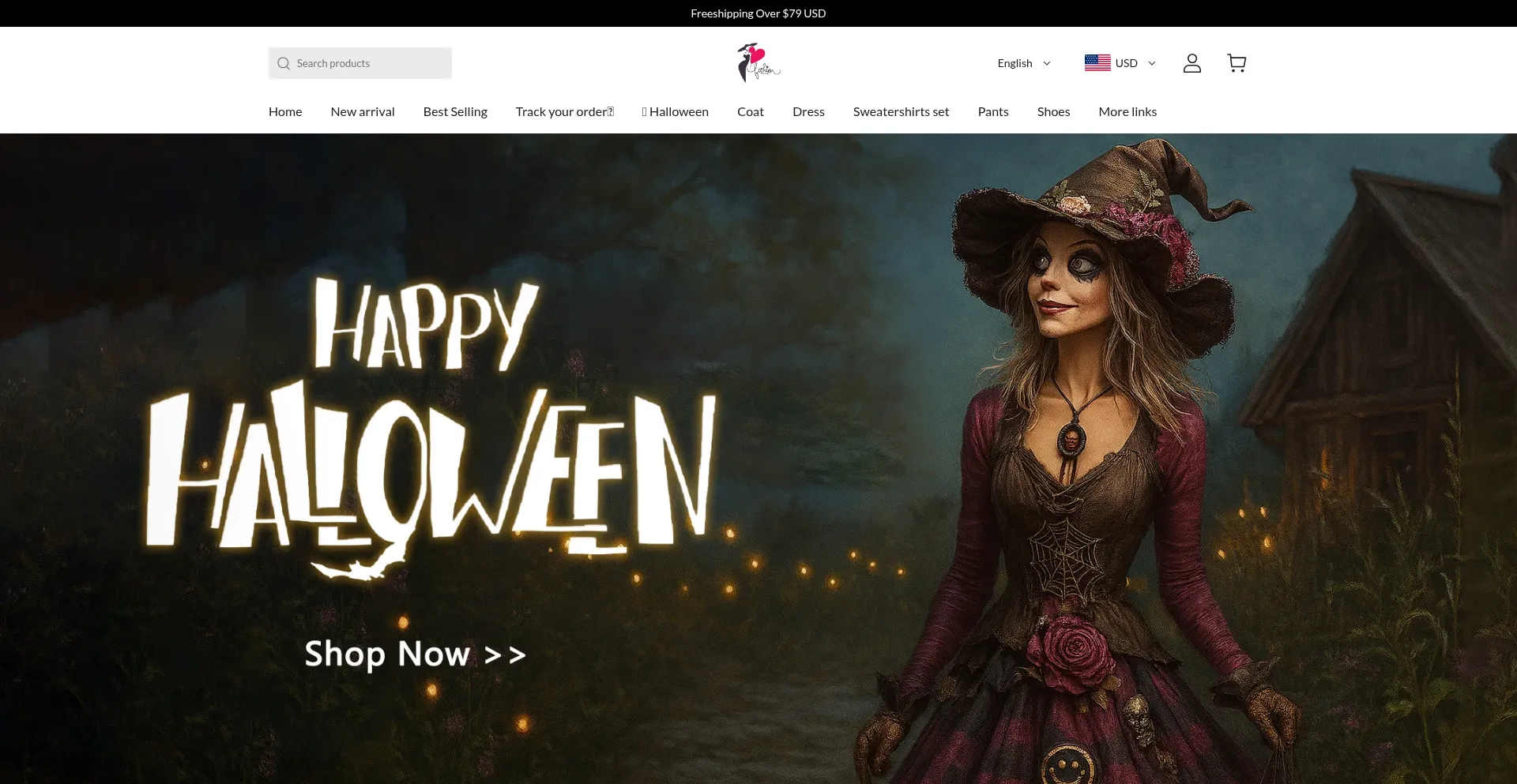 Website screenshot of Modagli.com