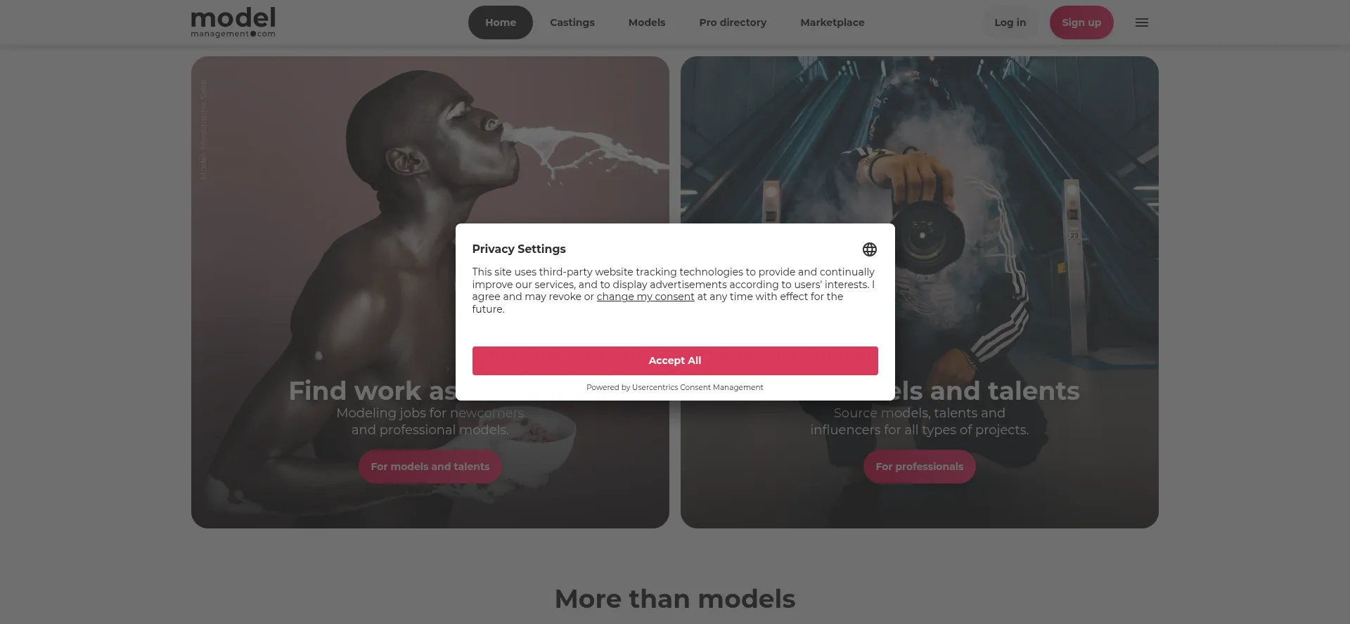 Modelmanagement.com é Seguro e Confiável?